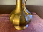Vintage Brass Ewer with Lobed Body