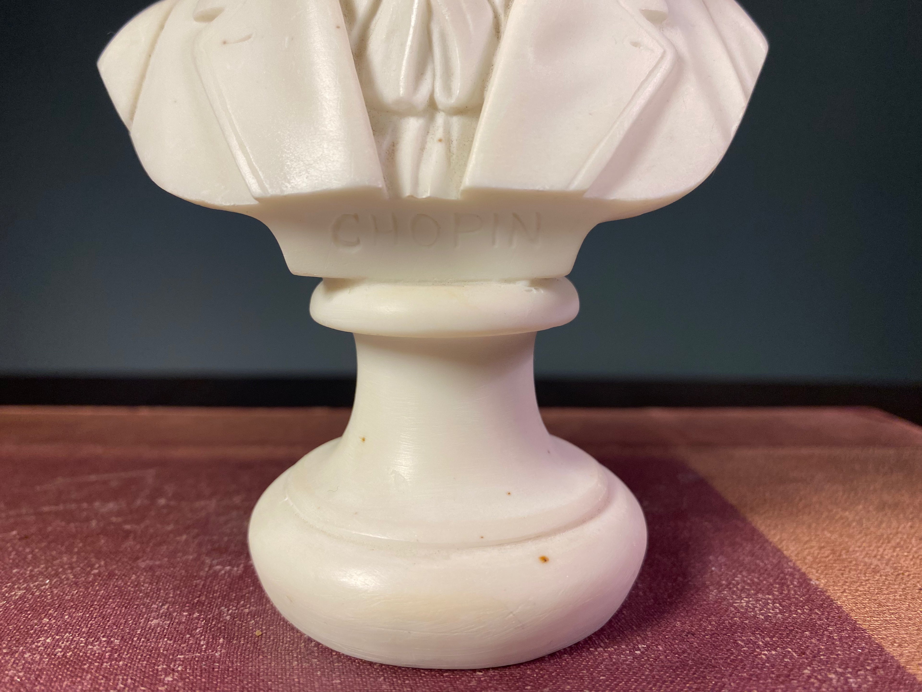 Alabaster Bust of Frédéric Chopin