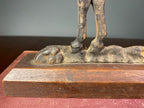 Mounted Cast-Iron Horse Ornament