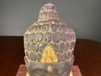 Carved Wooden Buddha Wall Mask