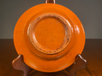 Vintage English Terracotta Slipware Plate