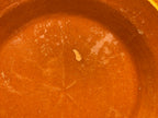 Vintage English Terracotta Slipware Plate