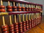 Vintage Chinese Wooden Suanpan Abacus