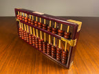 Vintage Chinese Wooden Suanpan Abacus