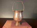 Vintage Indian Silver-Plated Brass Lota