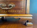 Vintage Inlaid Miniature Chest of Drawers