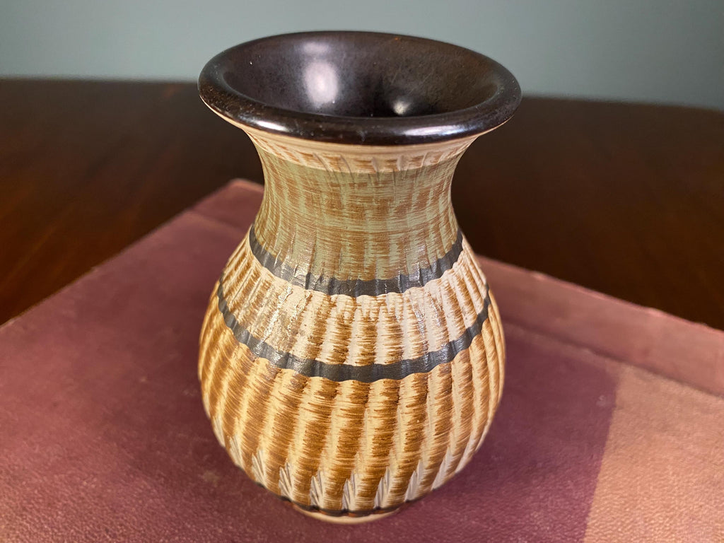 Mid-Century West German Sgraffito Vase