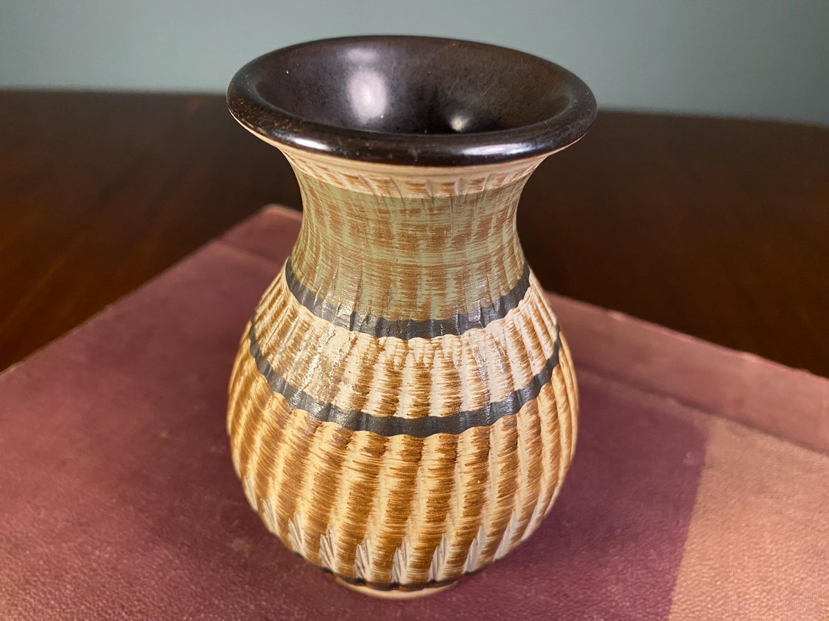 Mid-Century West German Sgraffito Vase