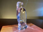 Val Saint Lambert Crystal Bird Sculpture