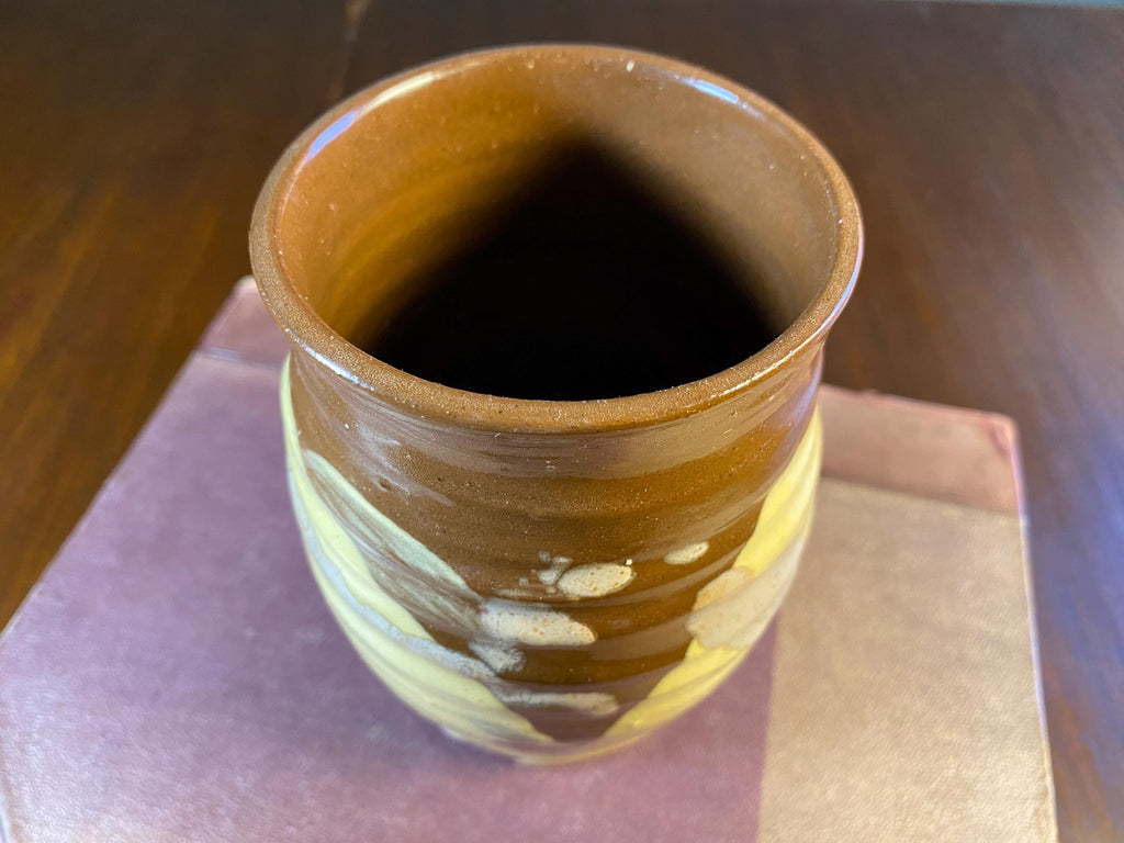 Studio Pottery Terracotta Vase
