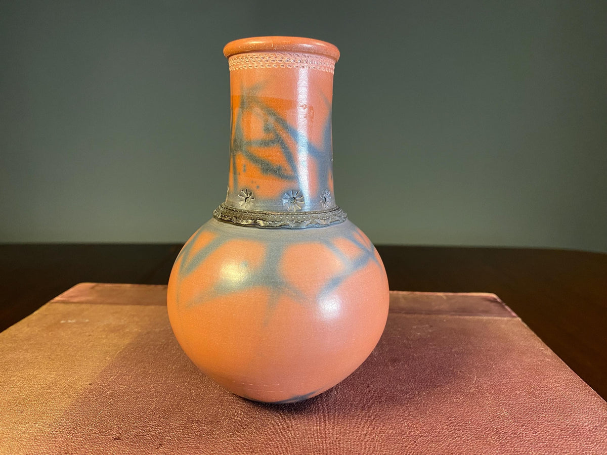 Japanese Raku Studio Pottery Vase