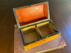19th-Century Wooden Tea Caddy