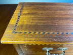 Vintage Inlaid Miniature Chest of Drawers