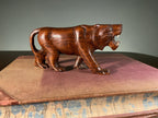 Vintage Carved Wooden Tiger