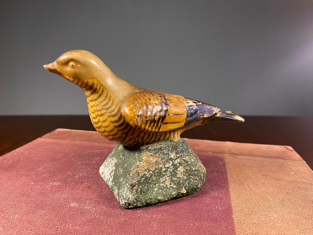 Mid-Century Soapstone Quail