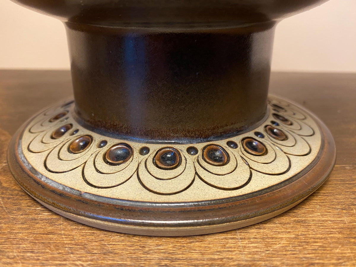 Vintage Jersey Pottery Footed Bowl