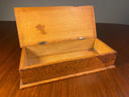Vintage Indian Carved Softwood Box
