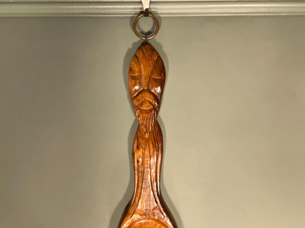 Mid-Century Polynesian-Style Wall Fork