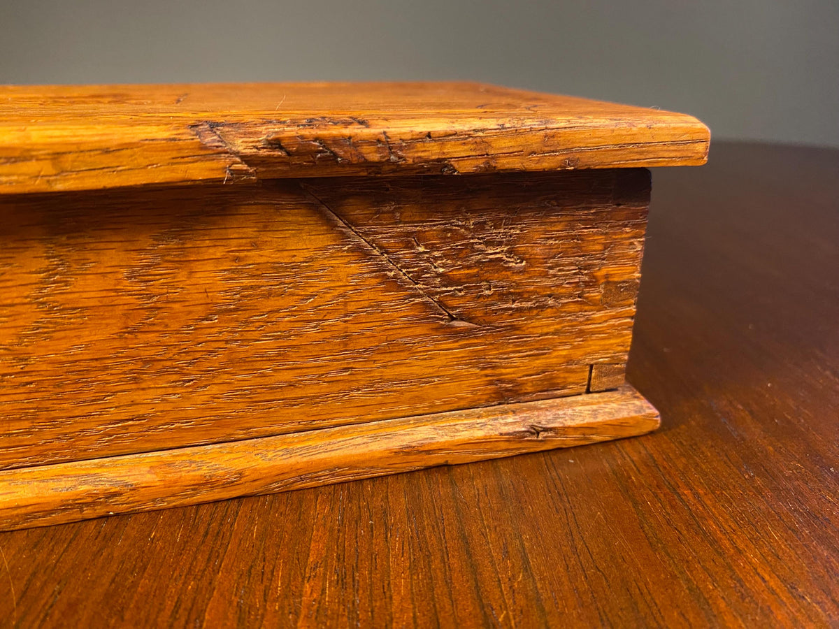 Vintage Indian Carved Softwood Box