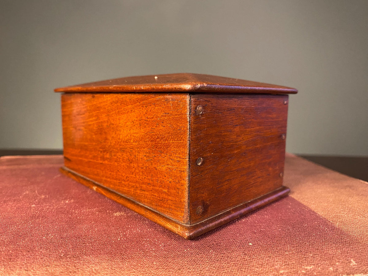 Vintage Wooden Money Box