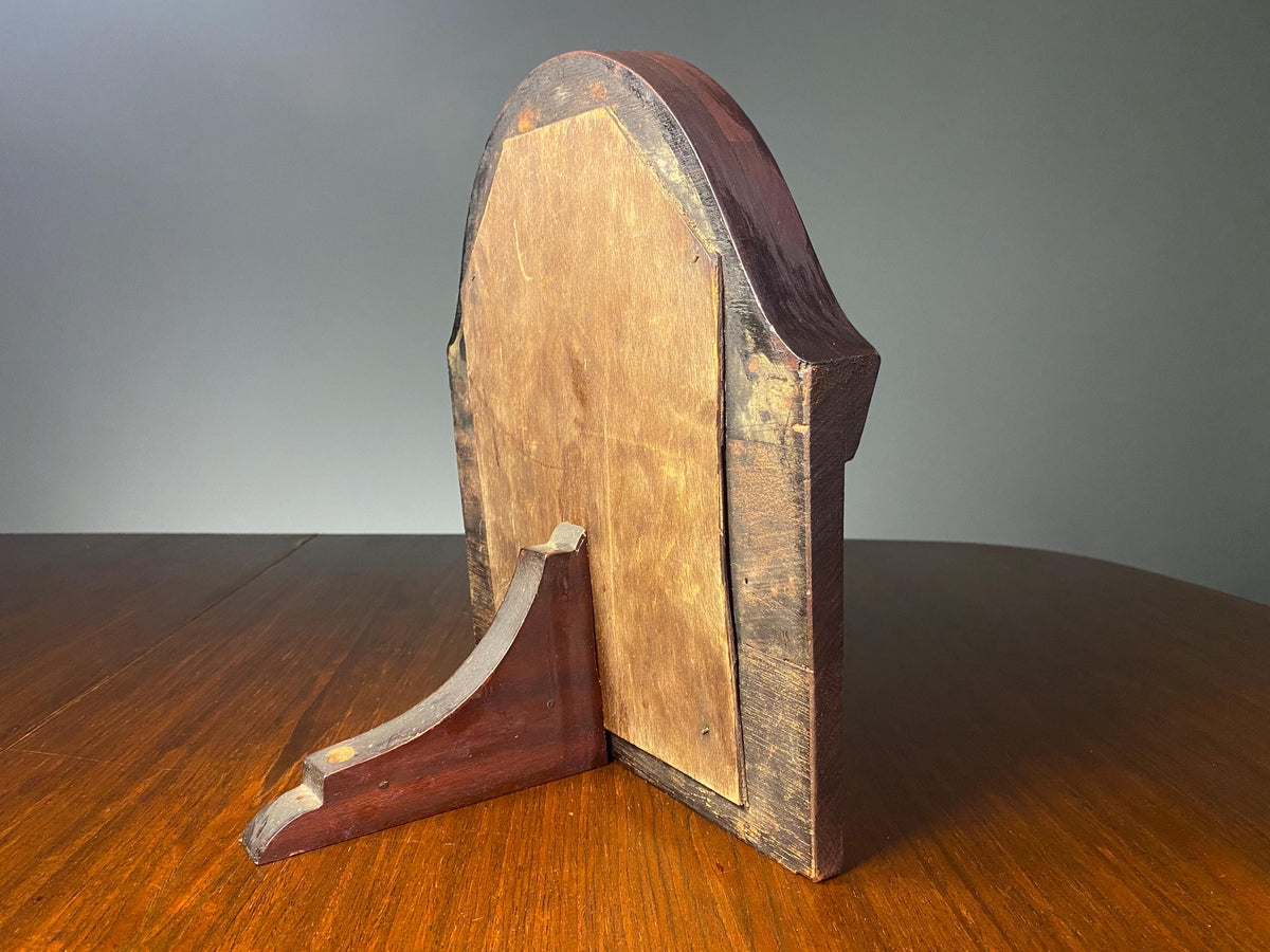 Antique Reclaimed Oval Mirror – 29cm