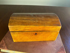 19th-Century Wooden Tea Caddy