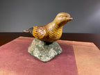 Mid-Century Soapstone Quail