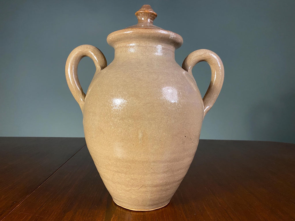 19th-Century French Stoneware Vinegar Jar