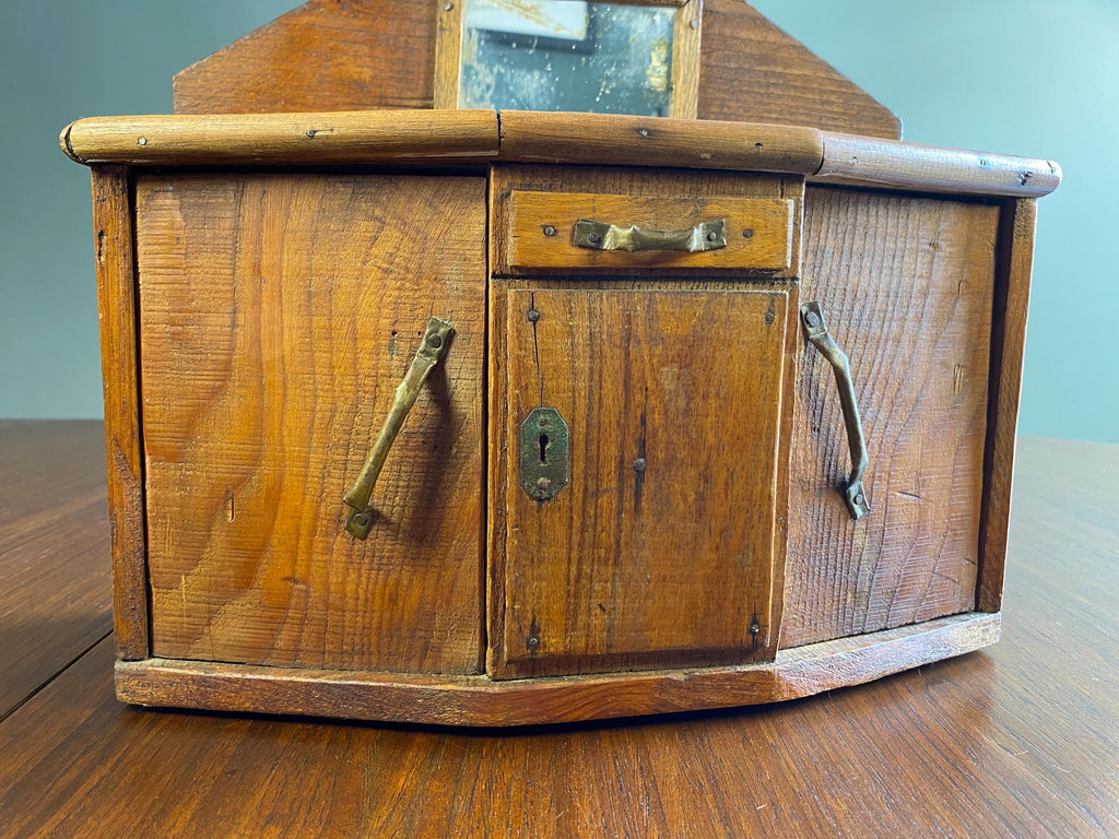 Vintage Art Deco Miniature Drinks Cabinet