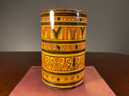 Vintage Moroccan Safi Pottery Vase