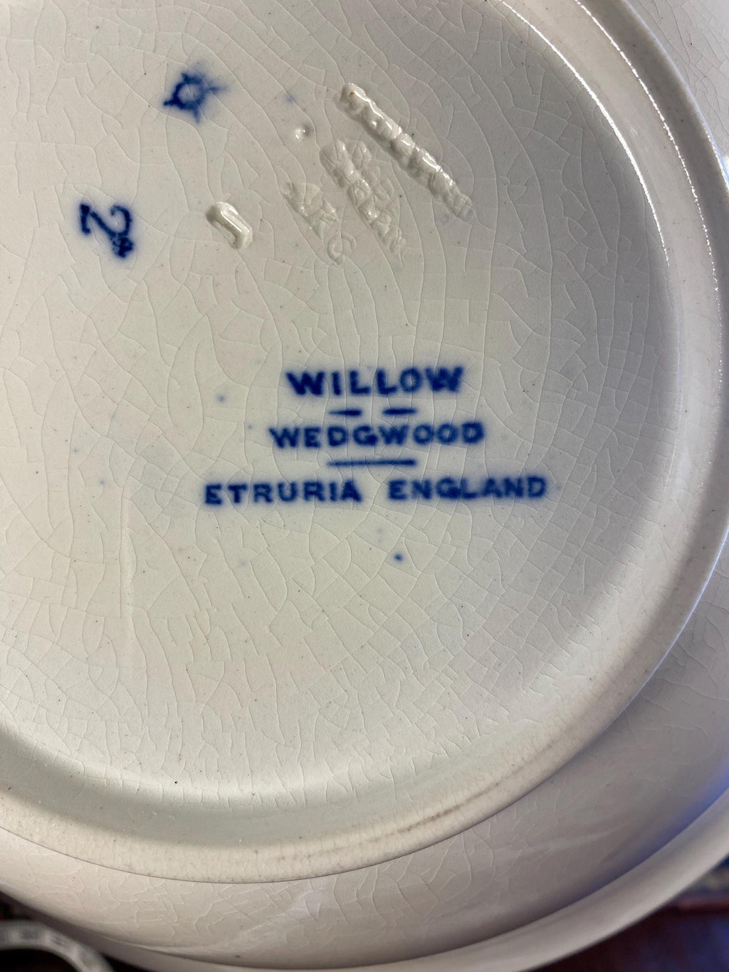 1920s Wedgwood Willow Pattern Bowl