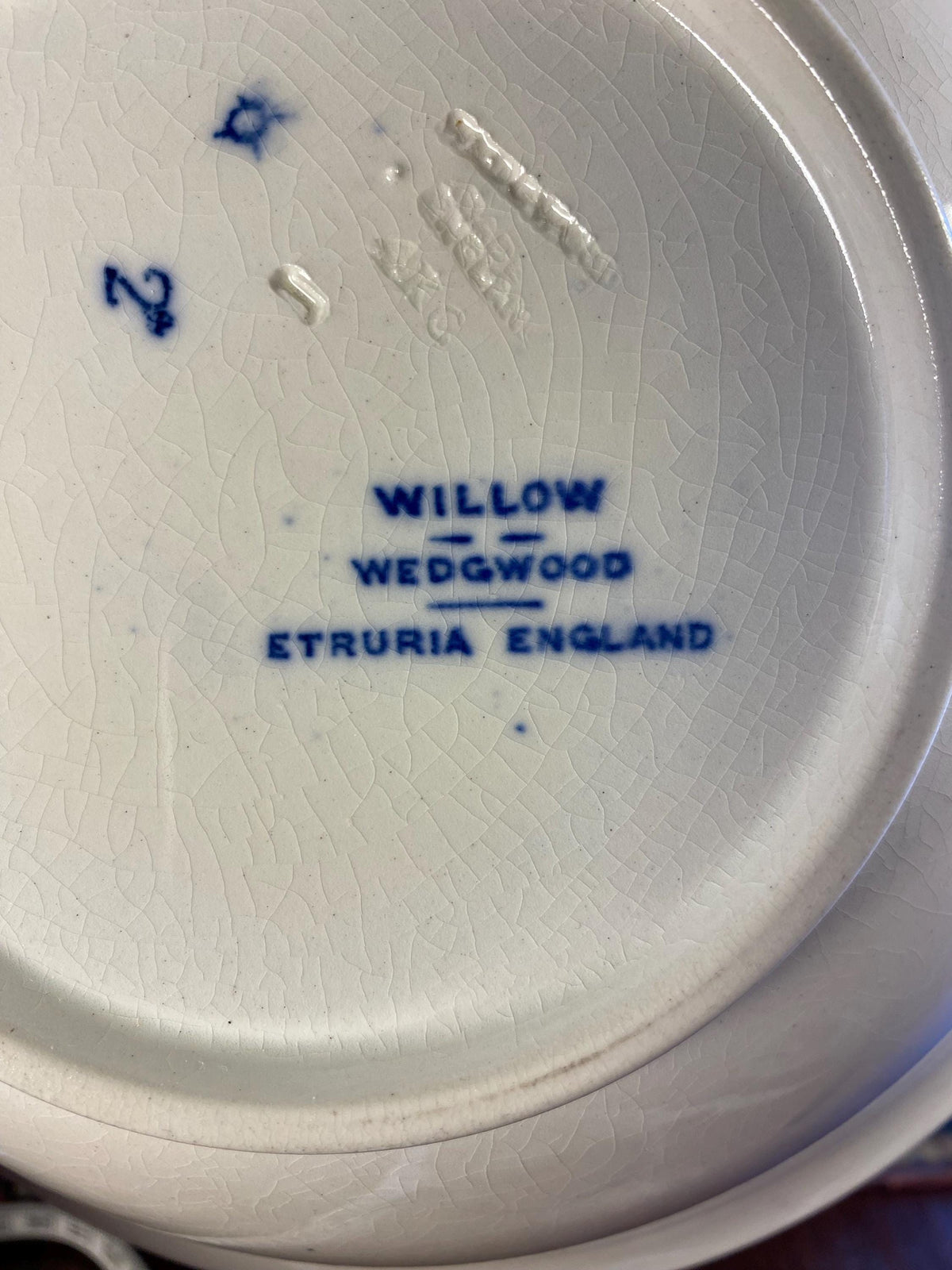 1920s Wedgwood Willow Pattern Bowl