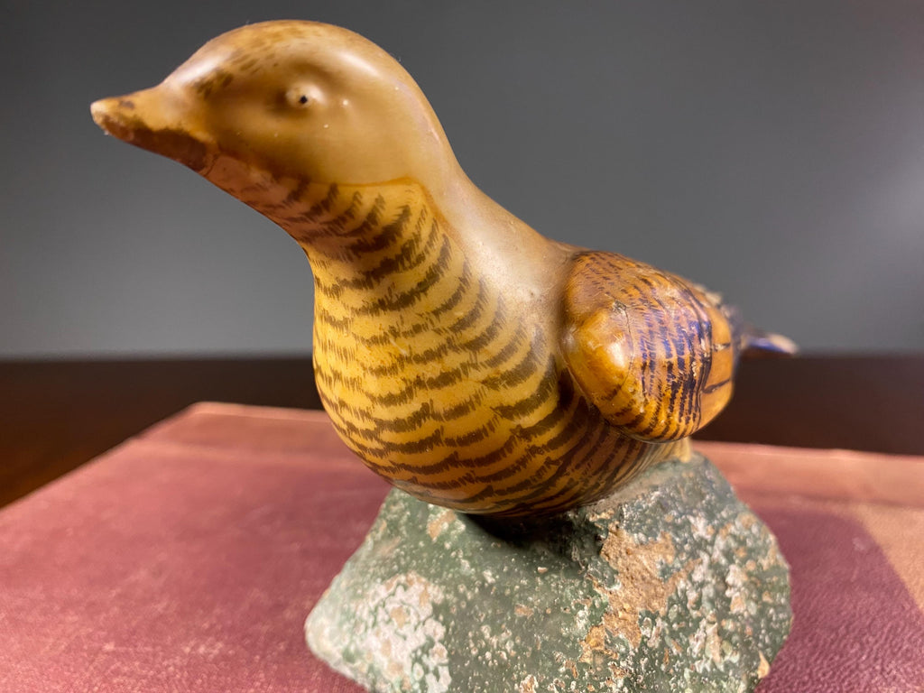 Mid-Century Soapstone Quail