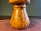 Turned Cherry Wood Mushroom