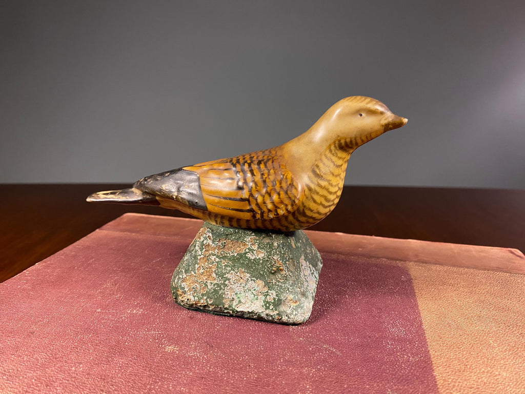 Mid-Century Soapstone Quail
