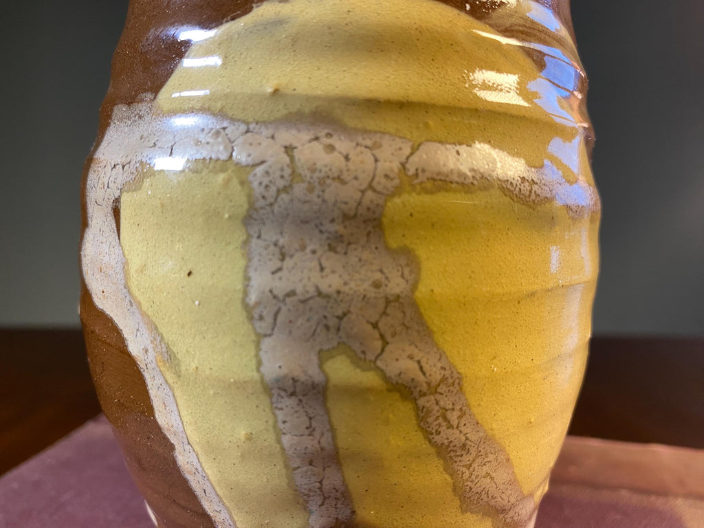 Studio Pottery Terracotta Vase