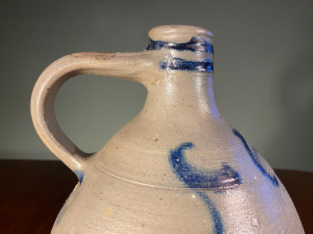 19th-Century French Stoneware Jar