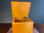 Vintage French Folk Art Salt Box